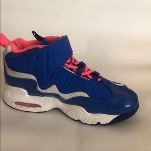 Nike Air Griffey Max 1 Girls - White Pink and Blue